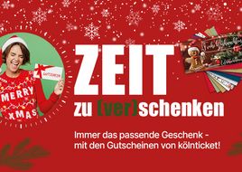Erlebnisse in Köln verschenken: Der kölnticket-Gutschein